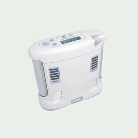 Inogen One G3 portable oxygen concentrator on white background, O2TOTES respiratory supply