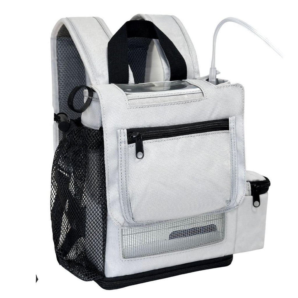 Inogen One G5 Lightweight Backpack–Zippered Bottom (Fits Double Batter