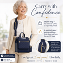 Inogen One G5 Shoulder Bag by o2totes, Charge in Bag, Mesh panels, Super lightweight, zippered bottom