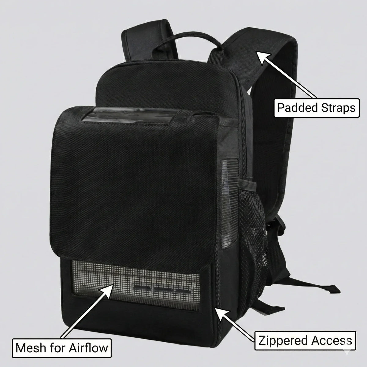 OxyGo Next Medium Backpack - Lightweight with Extra Storage OxyGo Next Medium Backpack - Lightweight with Extra Storage