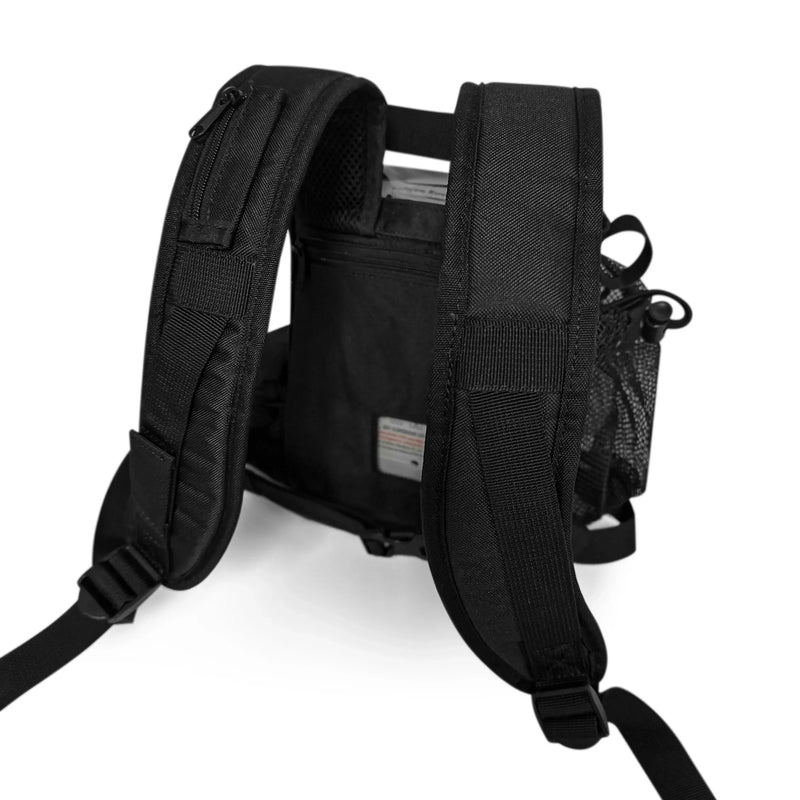 Inogen One G5 Lightweight Backpack–Zippered Bottom (Fits Double Batter