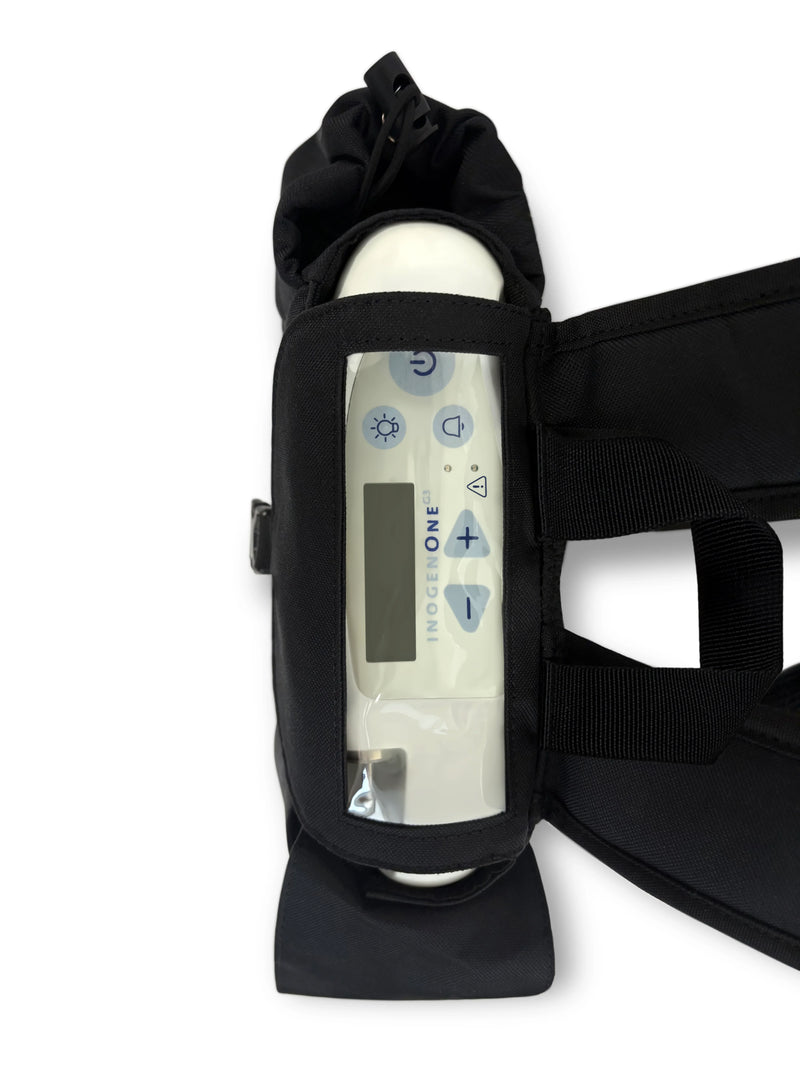 Inogen One G3 Backpack in Black, lightweight, fits inogen  display picture 2