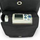 Lightweight Inogen One G5 backpack with storage for extra batteries, water bottle, charging cords with front access to charging, grommets for ventilation - O2TOTES