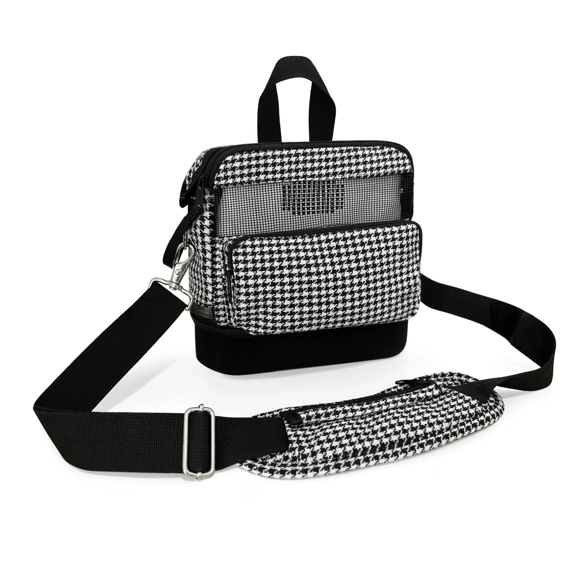 Rhythm P2 Carry Bag/Crossbody purse with storage pockets & charging