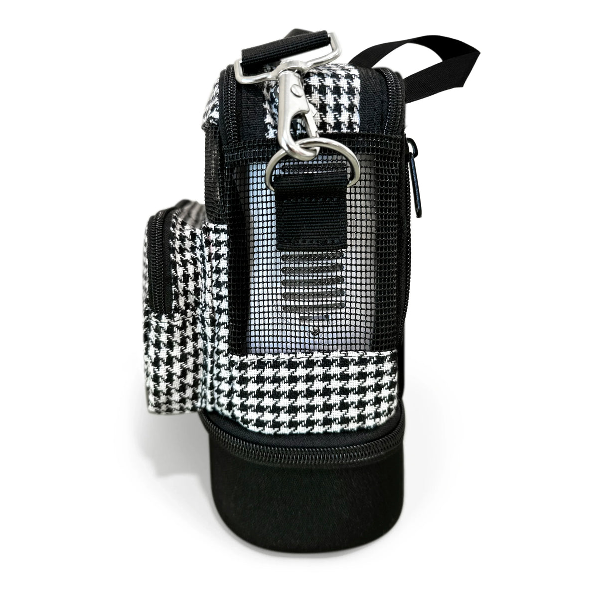 ヨシ 様 Lumignon houndstooth 2way bag ブラック Rhythm P2 Carry Bag/Crossbody purse with storage pockets & charging