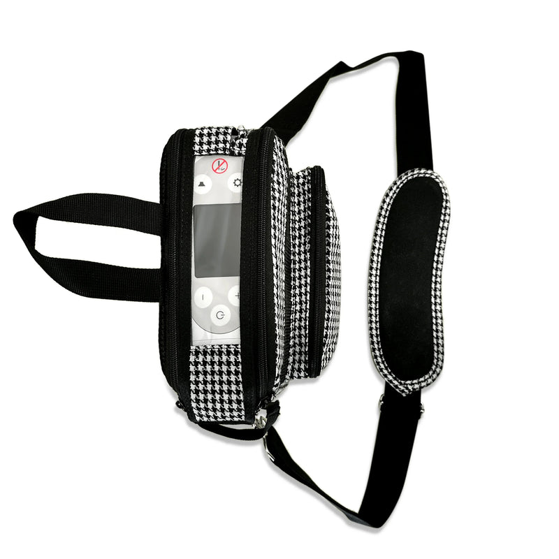Rhythm P2 Carry Bag/Crossbody purse with storage pockets & charging