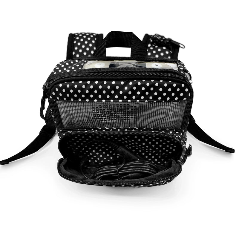 Arya Airtivo Max Backpack – With Storage For Accessories-Black/White