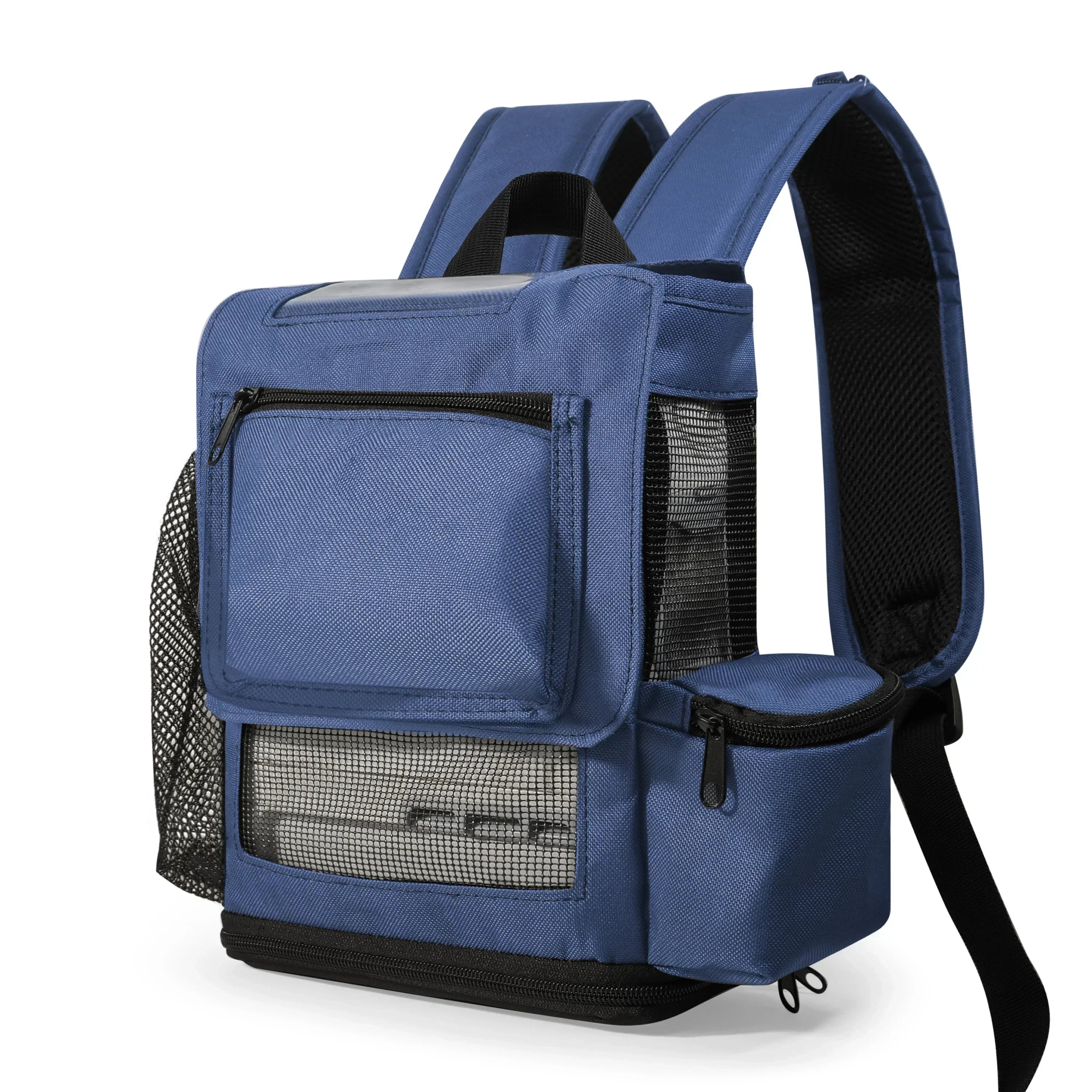 Inogen Rove 6 Ultra Lightweight Backpack with zippered bottom, mesh pa