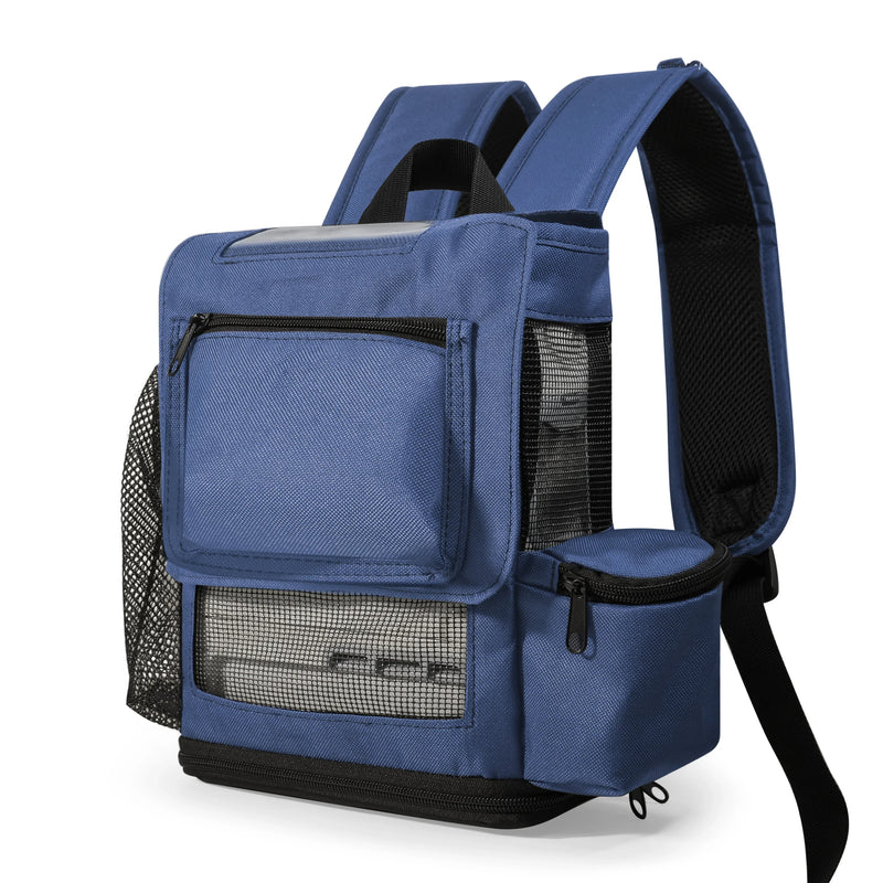 Inogen One G5 Lightweight Backpack w/Pockets (Fits Double or Single Battery) - Various Colors - O2TOTES
