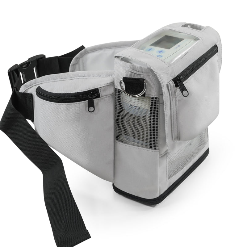 Inogen One G5 Hip/Fanny Bag - Grey - O2TOTES