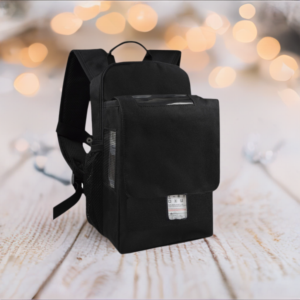 Oxygo Next Slim Backpack w/ Extra Storage - Black