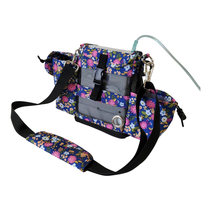 Inogen One G4 Carry bag in floral - O2TOTES