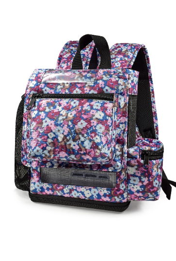 Inogen One G5 Lightweight Backpack w/Pockets - Floral - O2TOTES