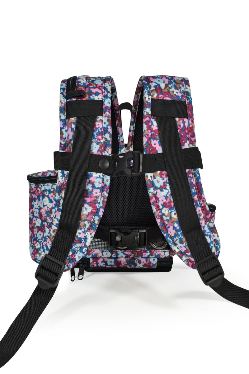 Inogen One G4 Backpack w/Pockets - Floral - O2TOTES