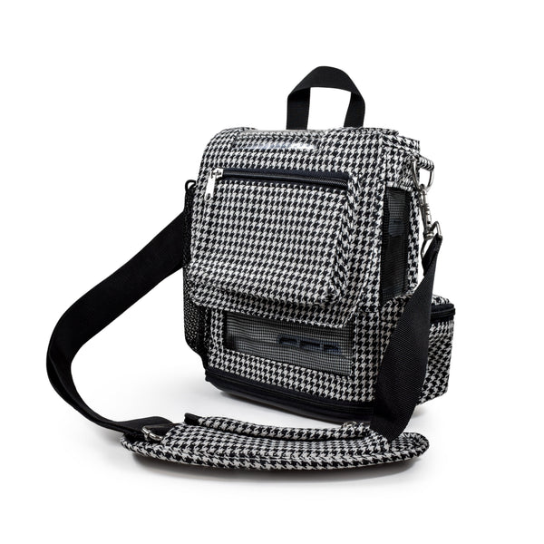 Inogen One G5 Carrying Bag-Houndstooth/Pockets for your Inogen G5 accessories - O2TOTES