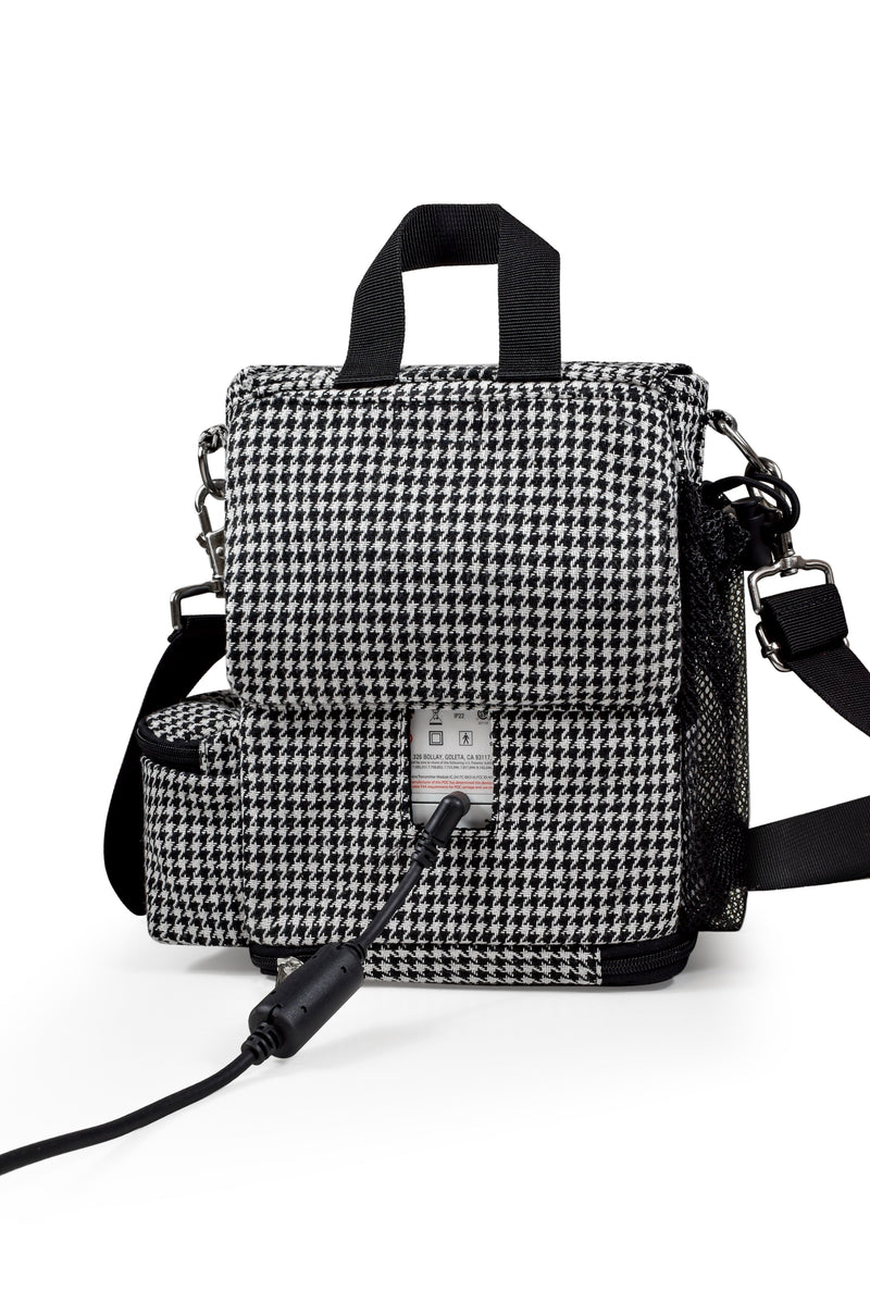 Inogen One G5 Carrying Bag-Houndstooth/Pockets for your Inogen G5 accessories - O2TOTES