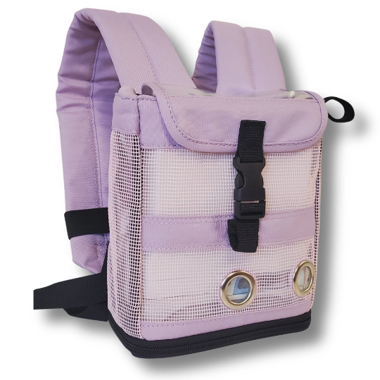 Inogen One G4/OxyGo Fit Ultra Lightweight Backpack - Purple - O2TOTES
