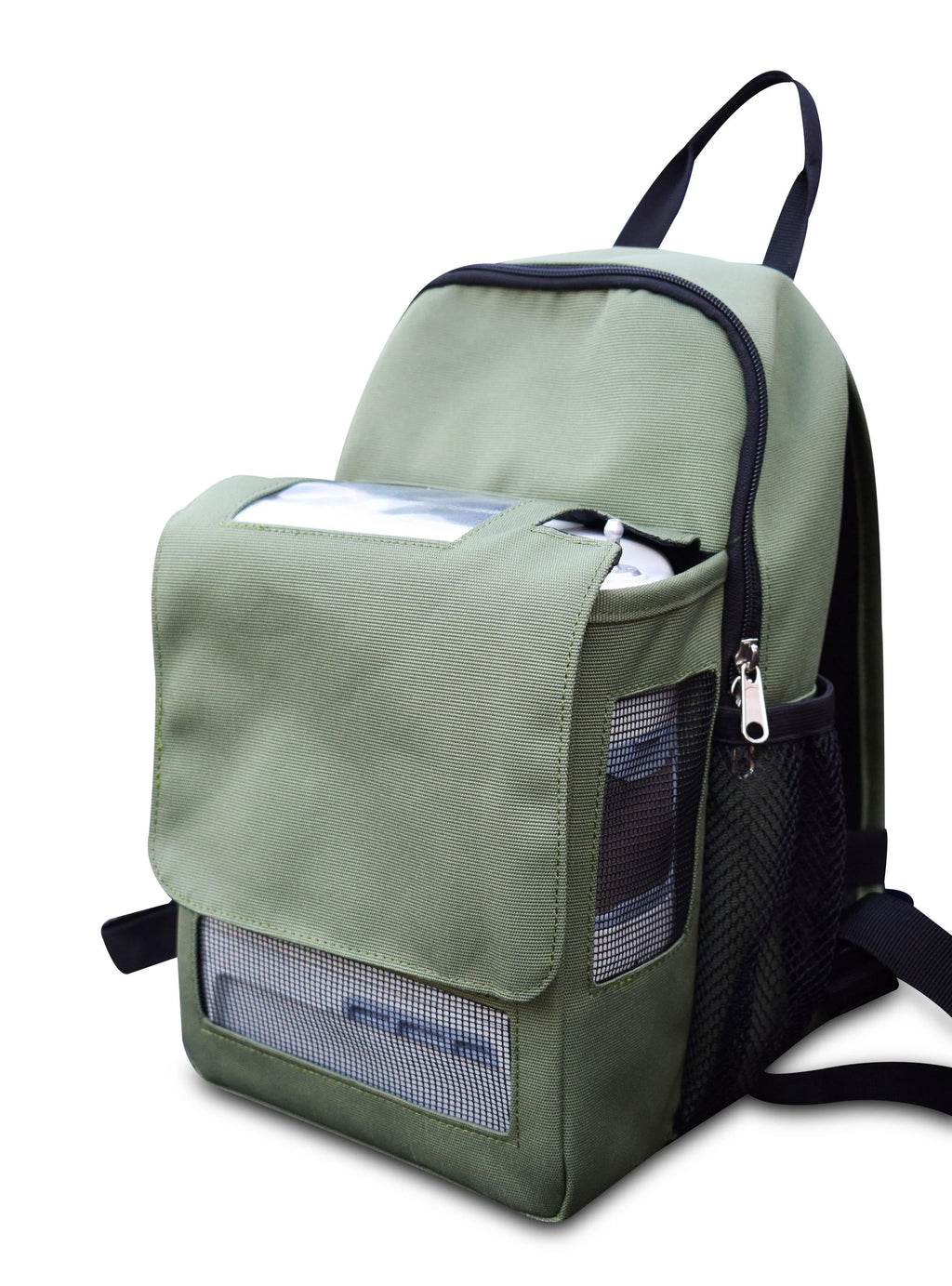 Inogen Rove 6 backpack with storage for Inogen Charger, Inogen batteri