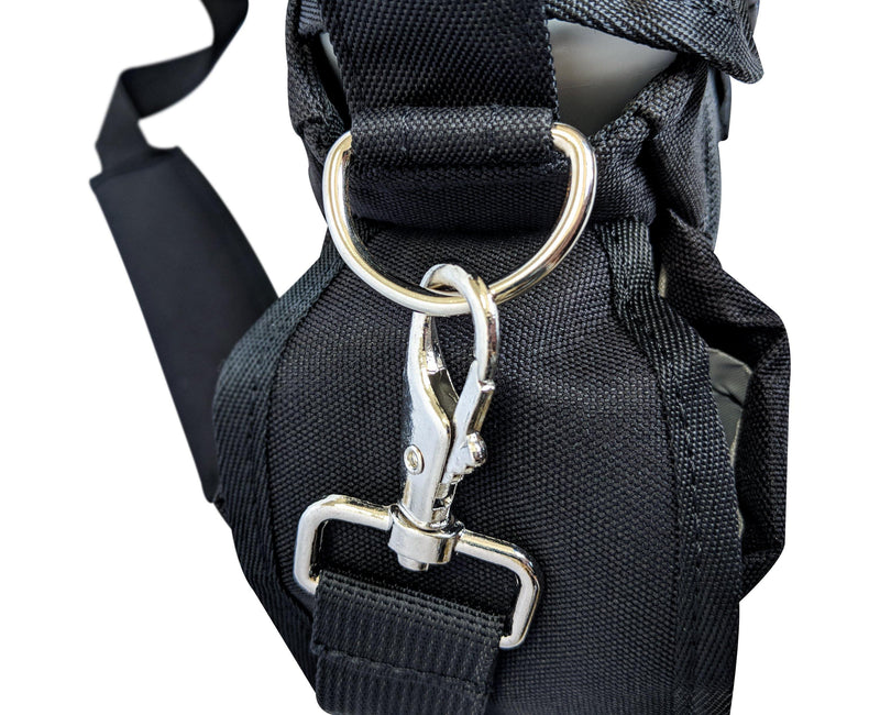 Oxygo Carry & Crossbody Bag in Black - O2TOTES