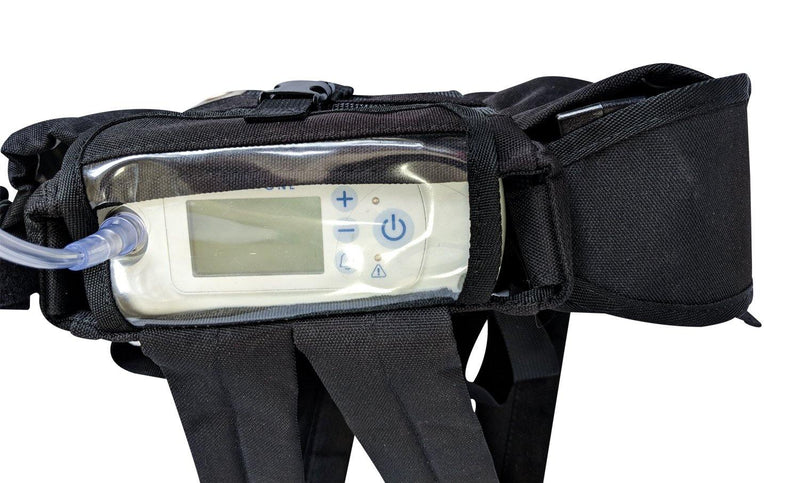 Inogen One G4 Backpack in Black (also fits Oxygo Fit unit) - O2TOTES