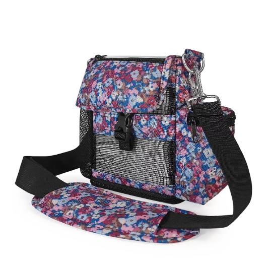 OxyGo Fit Carry Bag w/Pockets - Floral - O2TOTES