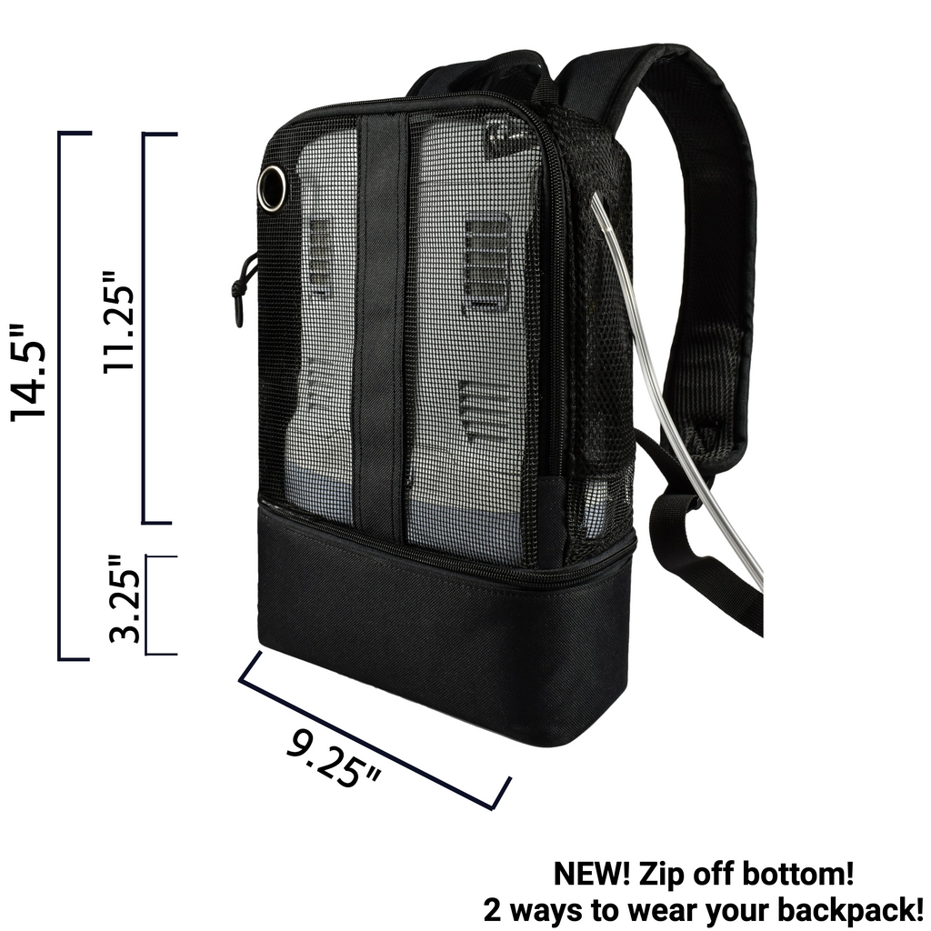 SALE!!! Universal Mesh Backpack - Inogen One G3/OxyGo, Inogen One G5/O