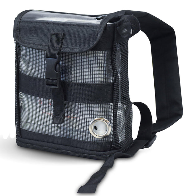 Inogen one G4-Ultra Lightweight Backpack in black - O2TOTES