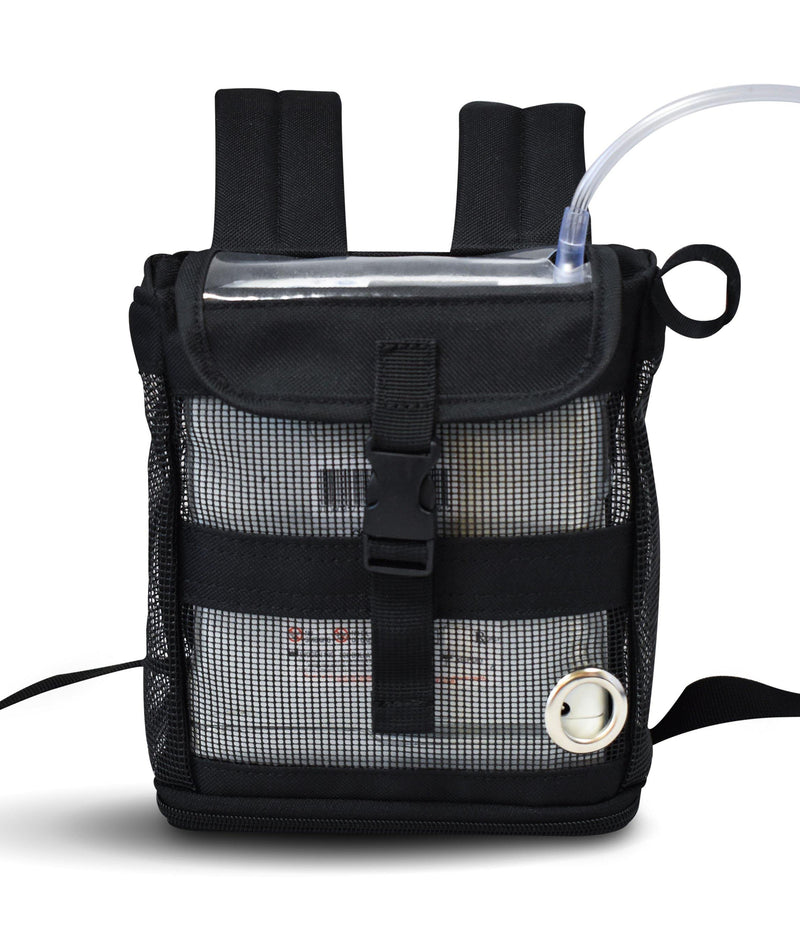 Inogen one G4-Ultra Lightweight Backpack in black - O2TOTES