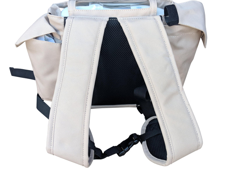 Oxygo Backpack in Beige - O2TOTES