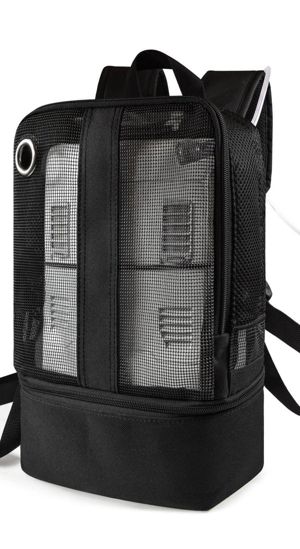 Mesh Backpacks for Oxygen Concentrators