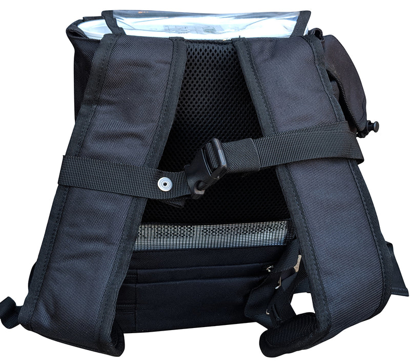 SimplyGo Mini Backpack in black - O2TOTES